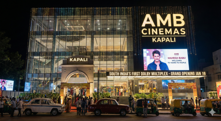 ಗಾಂಧಿನಗರದ ಗತವೈಭವಕ್ಕೆ ಹೈಟೆಕ್ ಸ್ಪರ್ಶ: ‘ಎಎಂಬಿ ಸಿನಿಮಾಸ್ ಕಪಾಲಿ’ ಮೂಲಕ ಮತ್ತೆ ತೆರೆಗೆ ಬಿದ್ದ ಐತಿಹಾಸಿಕ ಪರದೆ!