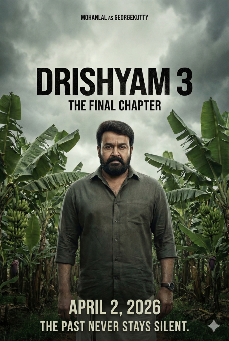 BREAKING: ಜಾರ್ಜ್‌ಕುಟ್ಟಿ ಮತ್ತೆ ಬಂದ! ‘ದೃಶ್ಯಂ 3’ ಬಿಡುಗಡೆ ದಿನಾಂಕ ಪ್ರಕಟ – ಅಭಿಮಾನಿಗಳಲ್ಲಿ ಸಂಚಲನ!