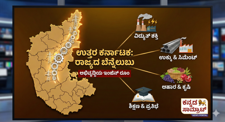 “ಬ್ಯಾಕ್‌ವರ್ಡ್ ಅಲ್ಲ, ಇದು ರಾಜ್ಯದ ಬ್ಯಾಕ್‌ಬೋನ್!” – ಉತ್ತರ ಕರ್ನಾಟಕದ ತಾಕತ್ತು ಜಗತ್ತಿಗೆ ತಿಳಿಯಲಿ