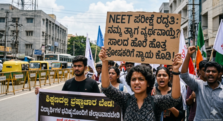 NEET ಪರೀಕ್ಷೆ ರದ್ದತಿ: “ಭ್ರಷ್ಟ ಬಿಜೆಪಿಯಿಂದಾಗಿ ವಿದ್ಯಾರ್ಥಿಗಳ ತ್ಯಾಗ, ಪೋಷಕರ ಸಾಲ ವ್ಯರ್ಥ”- ಕೇಂದ್ರದ ವಿರುದ್ಧ ರಾಹುಲ್ ಗಾಂಧಿ ಗುಡುಗು