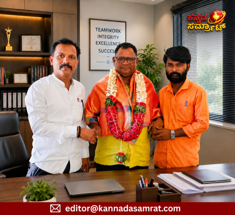 ಚಿಂಚೋಳಿ ನೂತನ ಕ್ಷೇತ್ರ ಶಿಕ್ಷಣಾಧಿಕಾರಿ ದೇವಿಂದ್ರಪ್ಪ ಹೊಳ್ಕರ್‌ಗೆ ಸನ್ಮಾನ